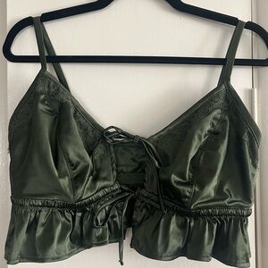 Aerie satin bralette